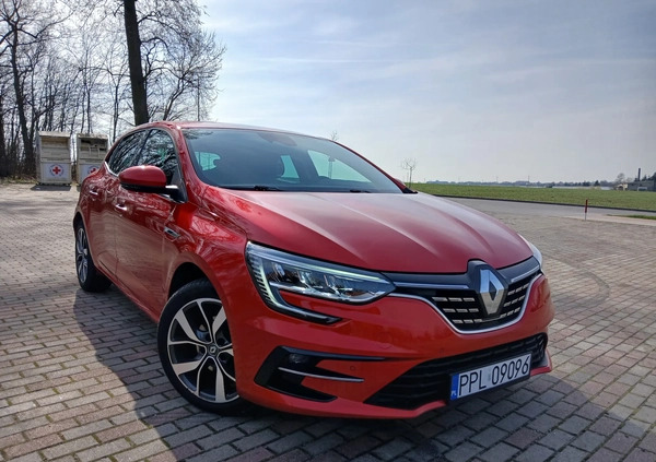 Renault Megane cena 77000 przebieg: 54317, rok produkcji 2021 z Pleszew małe 92